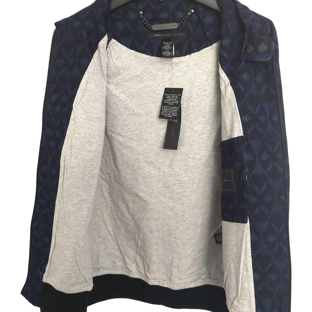 Marc by Marc Jacobs Indigo Blue Lined Fall Jacket Sz SP/Small NWT Retail $428
